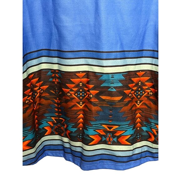 Women’s Yellowstone Jacket Poncho 3XL Pockets Hood Aztec Bell Sleeves - Picture 7 of 12